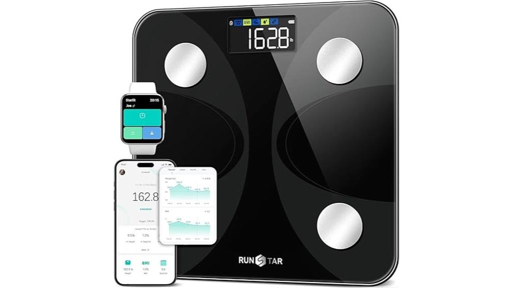 digital bathroom smart scale
