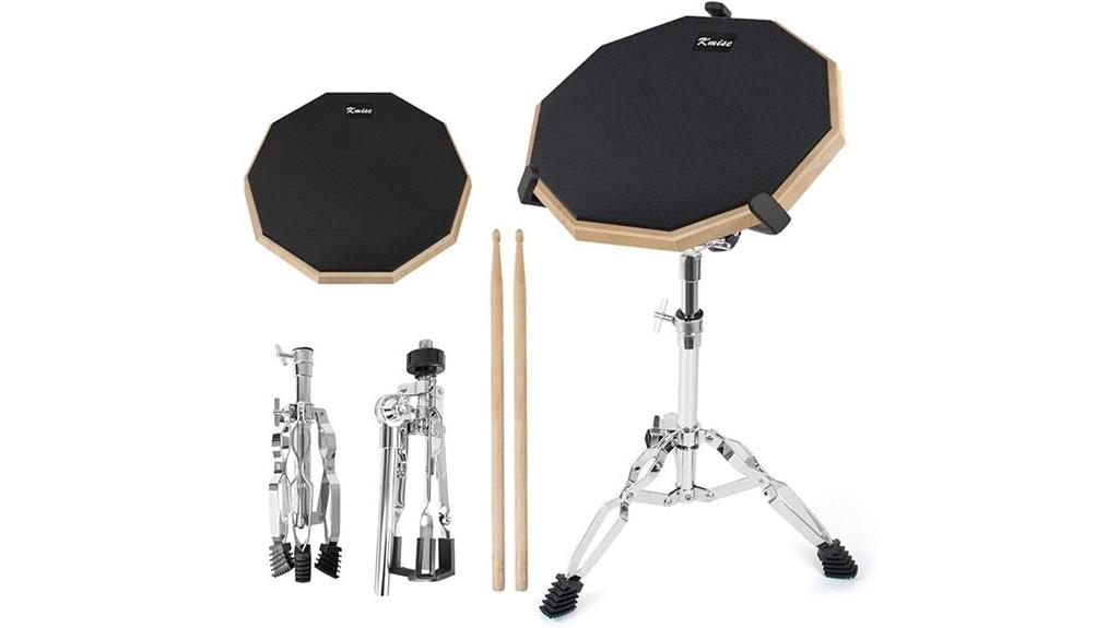 double sided drum practice pad