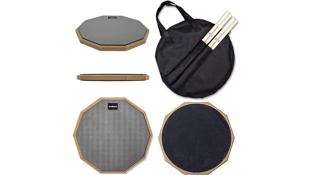 double sided practice drum pad