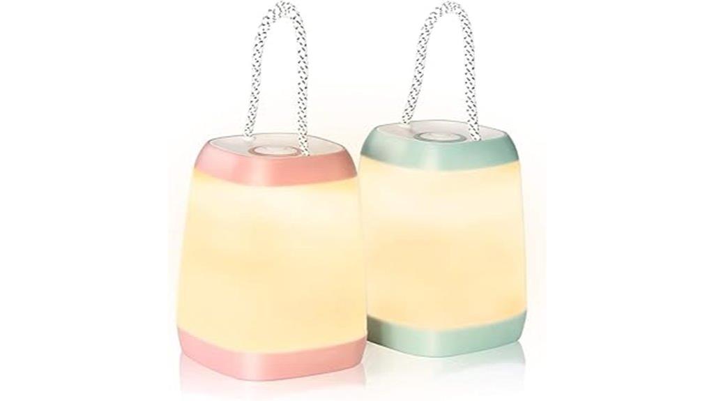 dual battery powered lanterns