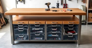 durable organized workbenches selection