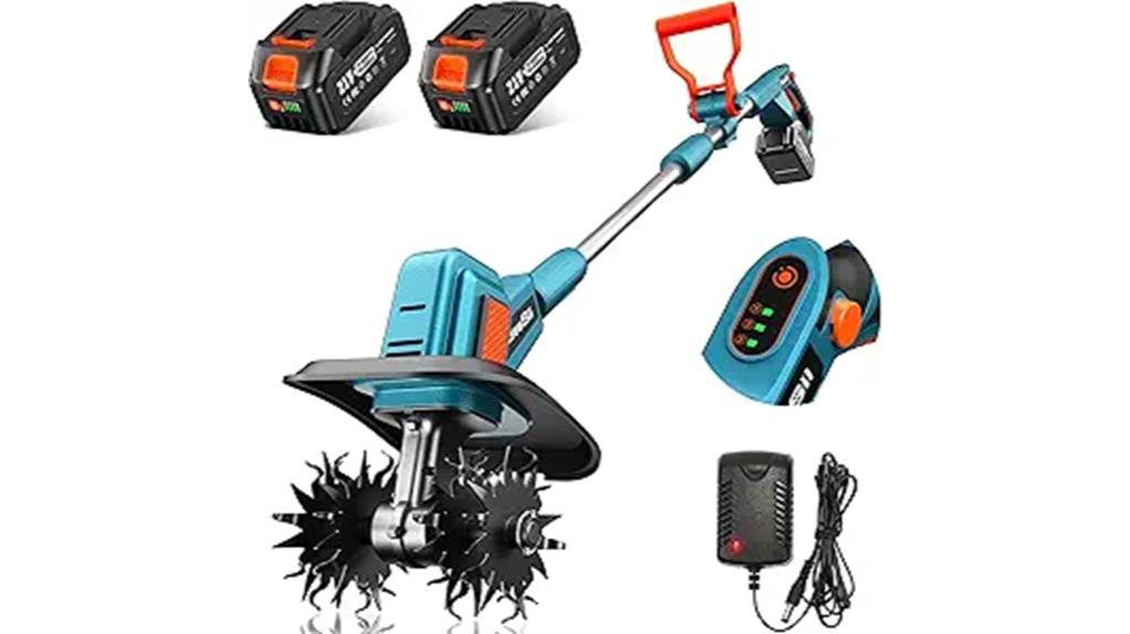 electric gardening tiller