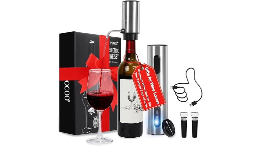 electric wine opener kit