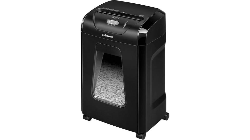 fellowes 14 sheet cross cut shredder