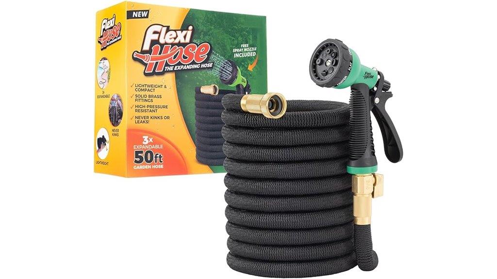 flexible 50 foot expandable nozzle