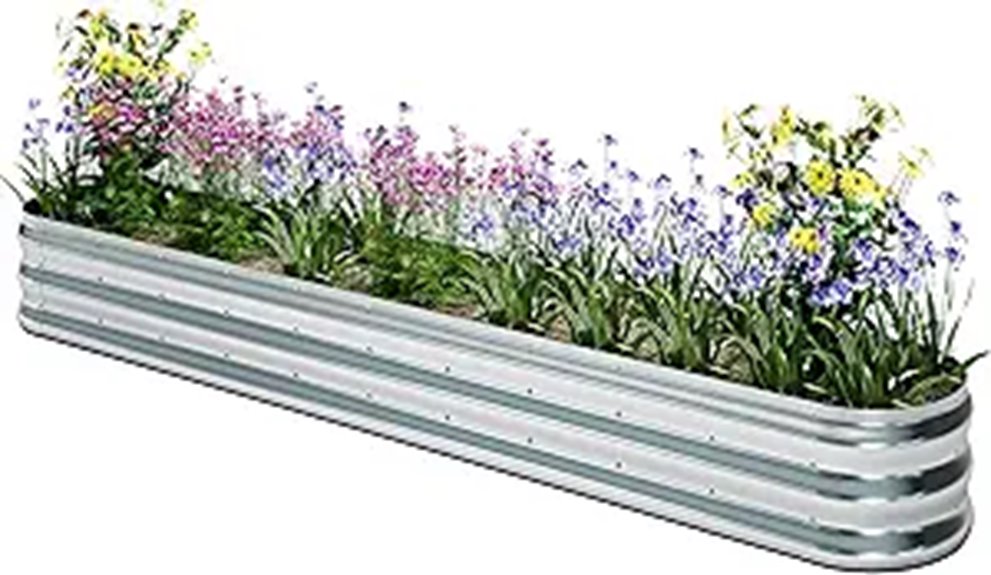 galvanized garden bed kit