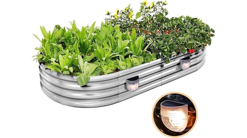 galvanized raised garden beds