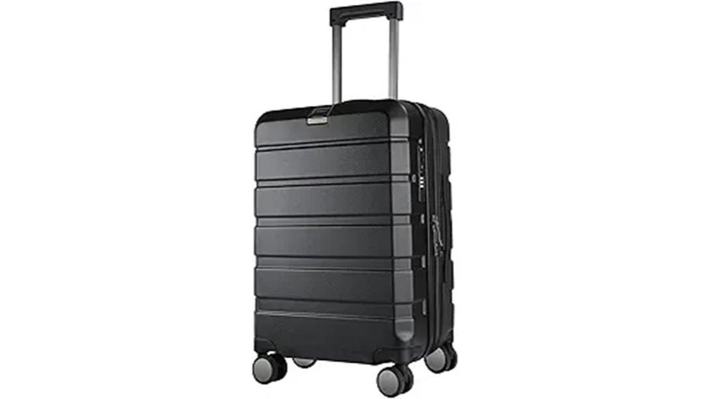 hardside spinner tsa lock
