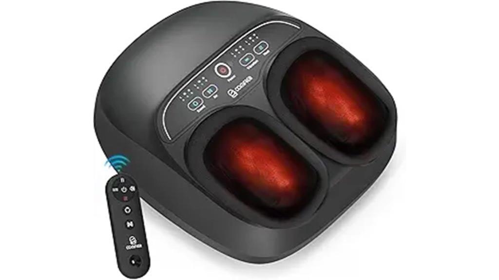 heated foot massager remote