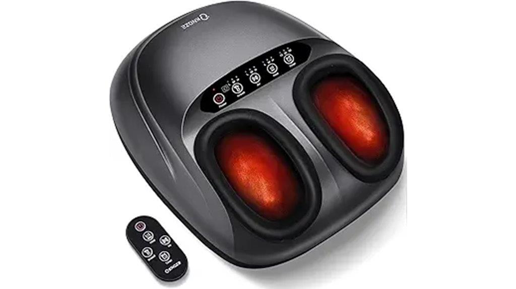 heated remote foot massager