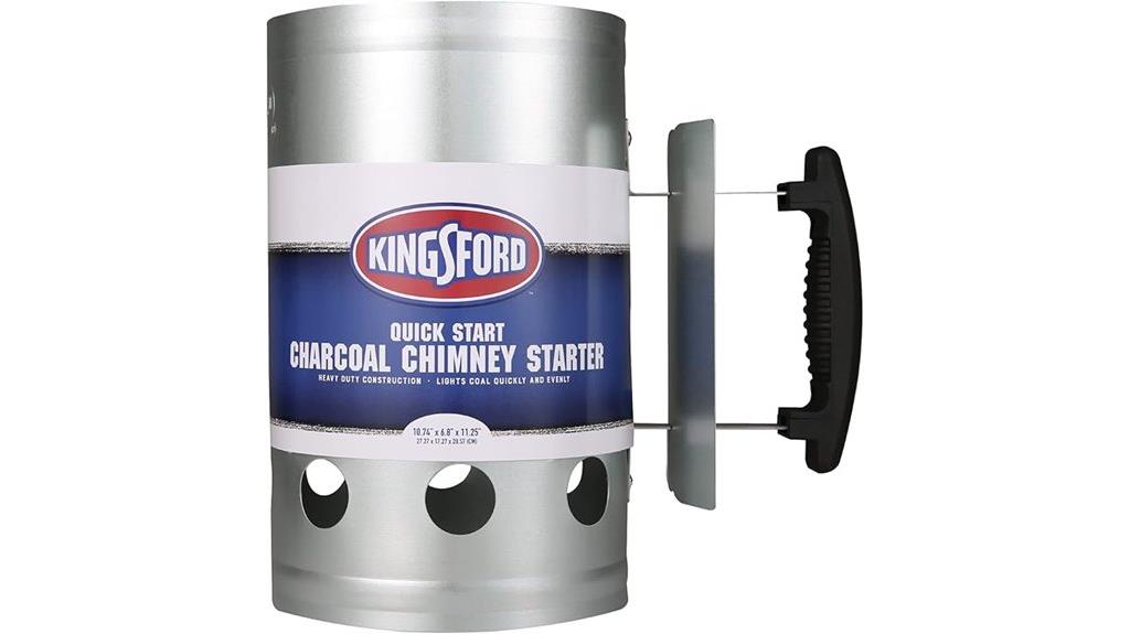 heavy duty charcoal starter