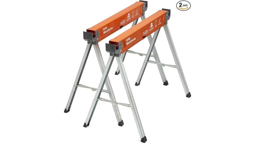heavy duty folding saw horses