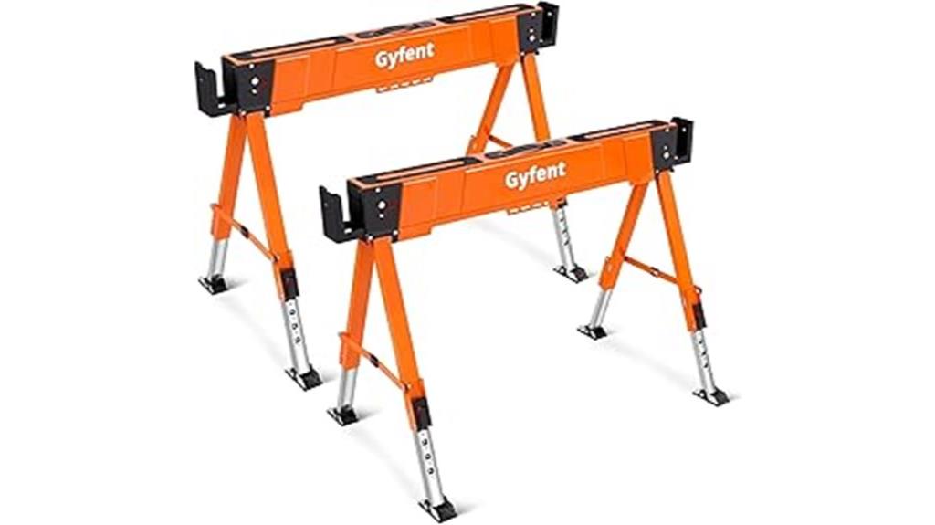 heavy duty saw horses