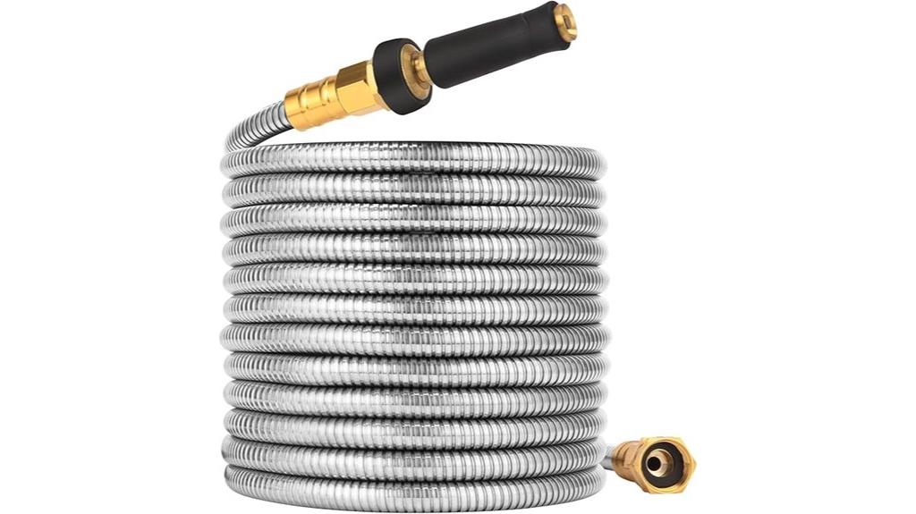 heavy duty stainless steel hose