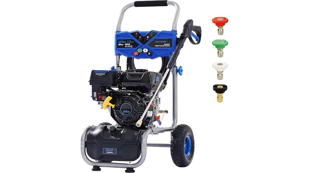 high power pressure washer
