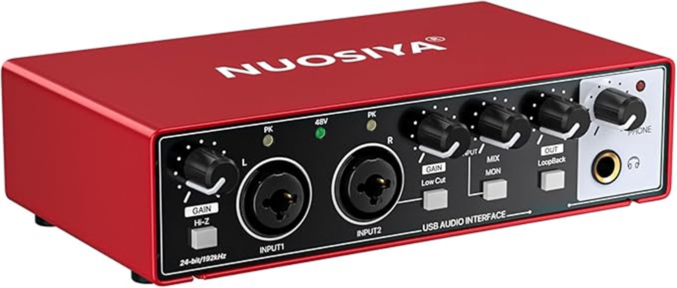 high resolution usb audio interface
