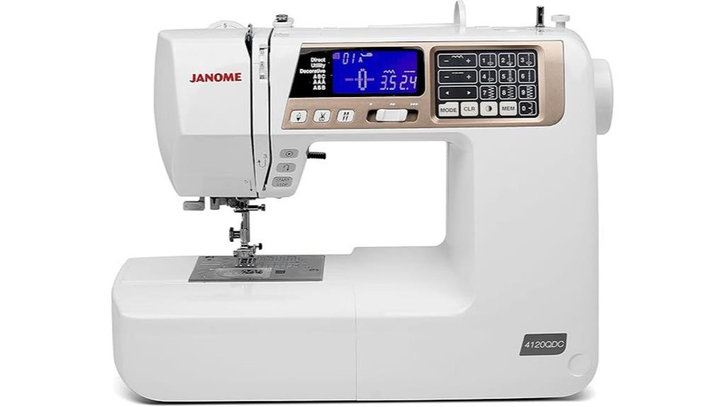 janome 4120qdc t sewing