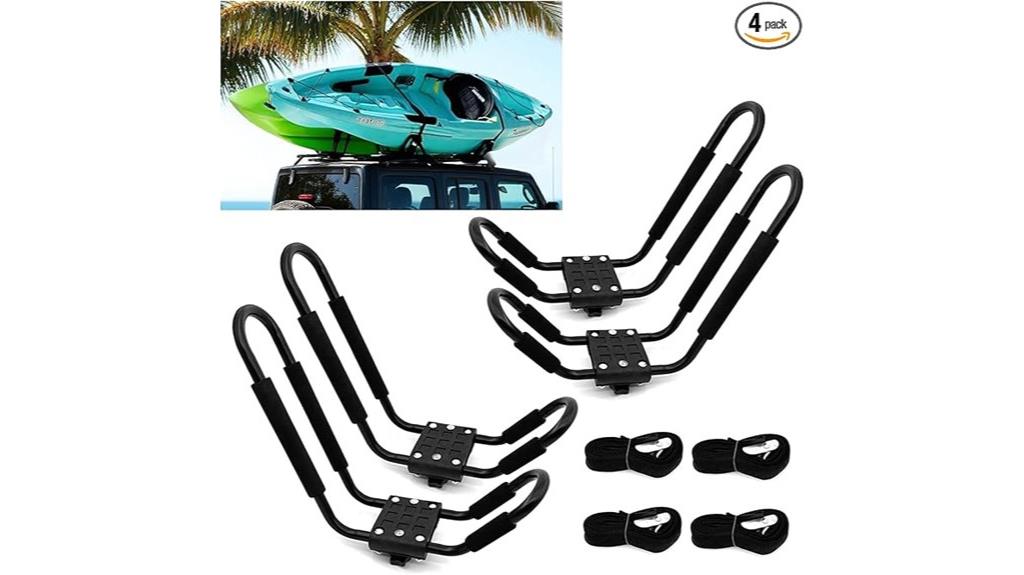 kayak roof rack carriers