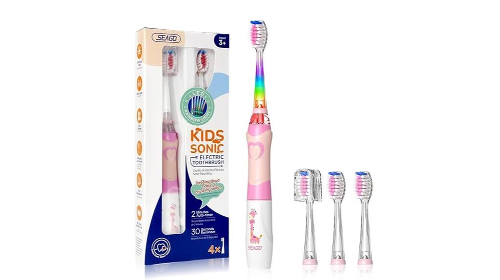 kids electric toothbrush features