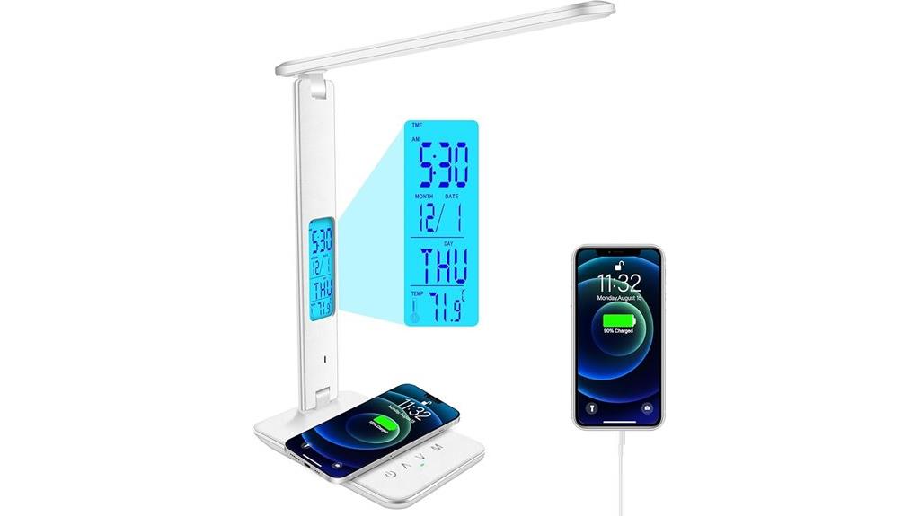 lamp with wireless charging