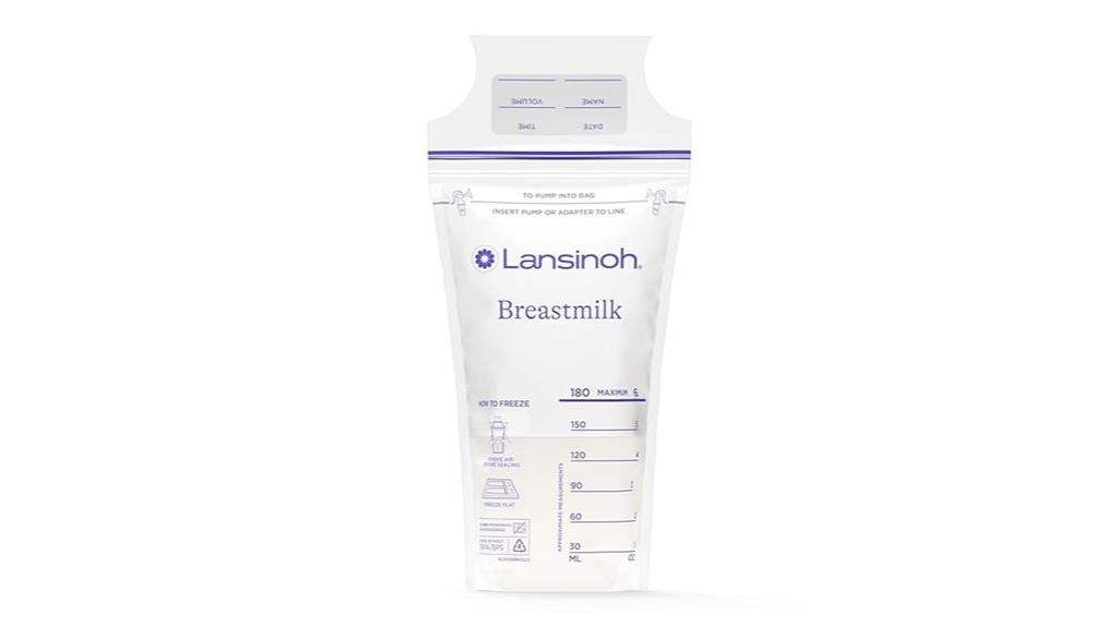 lansinoh storage bags 200