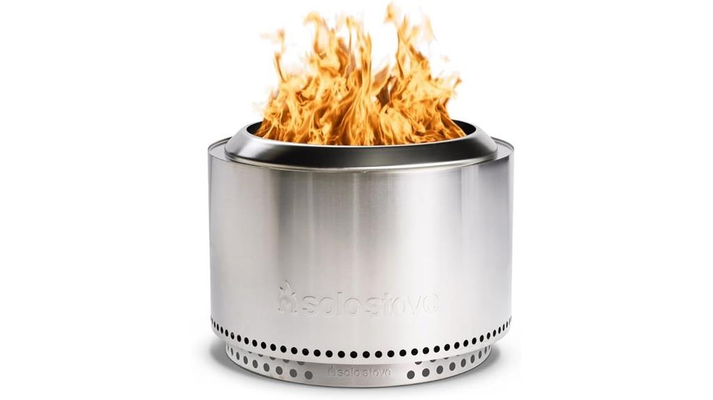 large 27 inch fire pit