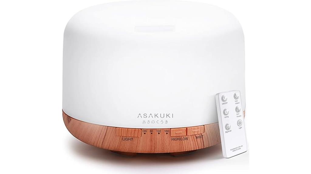large 500ml essential oil diffuser