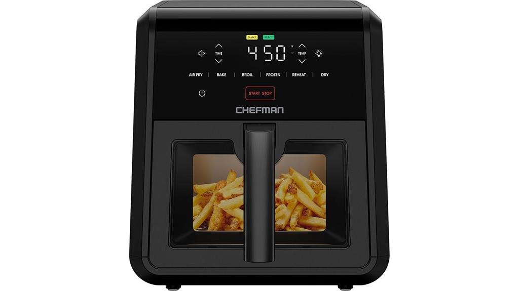 large black air fryer