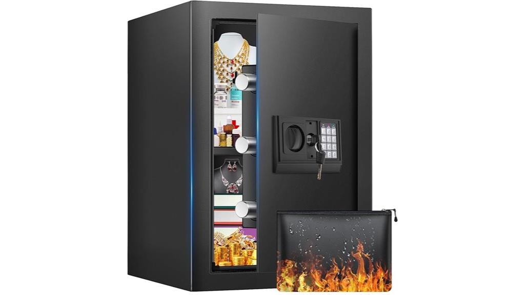 large fireproof digital safe