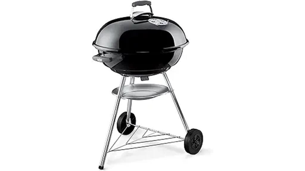 large portable charcoal grill