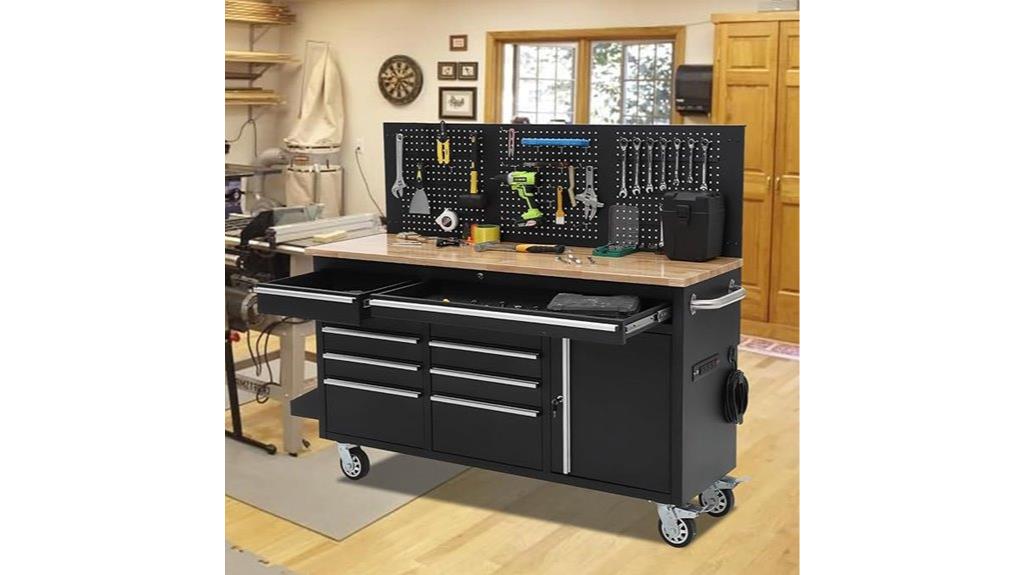 large rolling tool cabinet