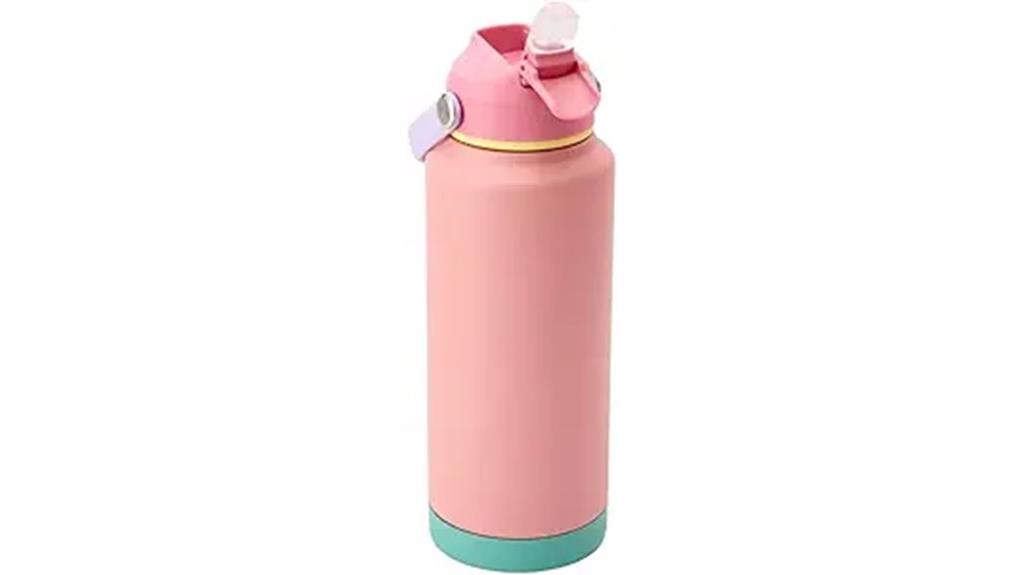 large stainless steel bottle