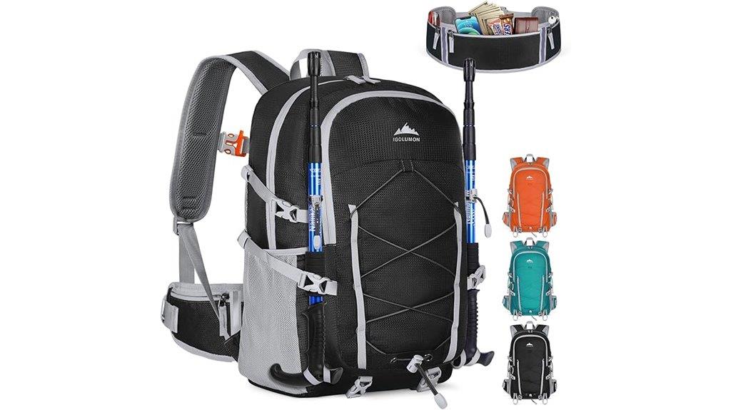lightweight 40l travel backpack
