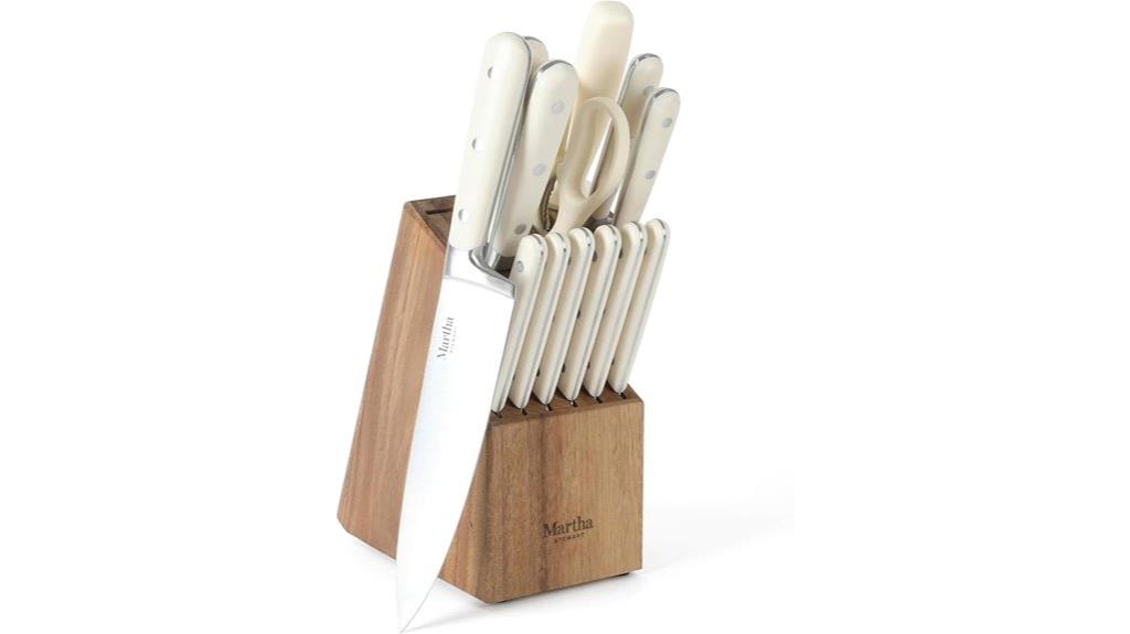 martha stewart cutlery set