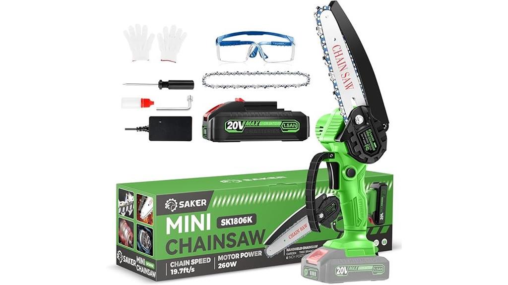 mini cordless chainsaw