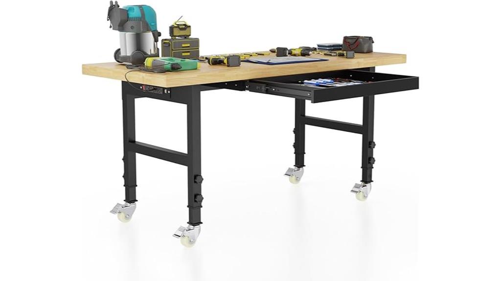 mobile 60 inch workbench