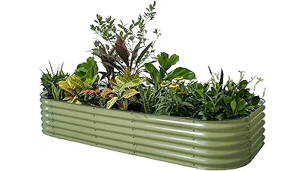 modular metal garden bed