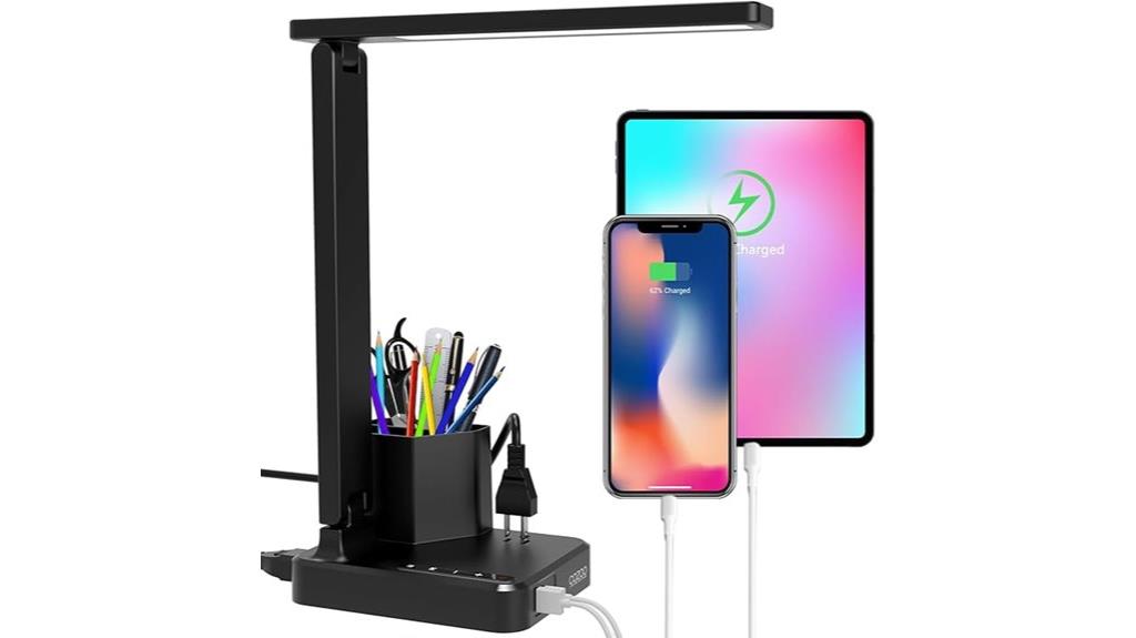 multi functional led desk lamp