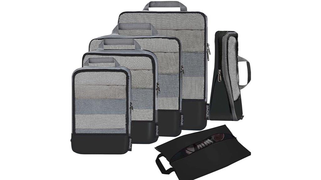 multiple set travel organizers