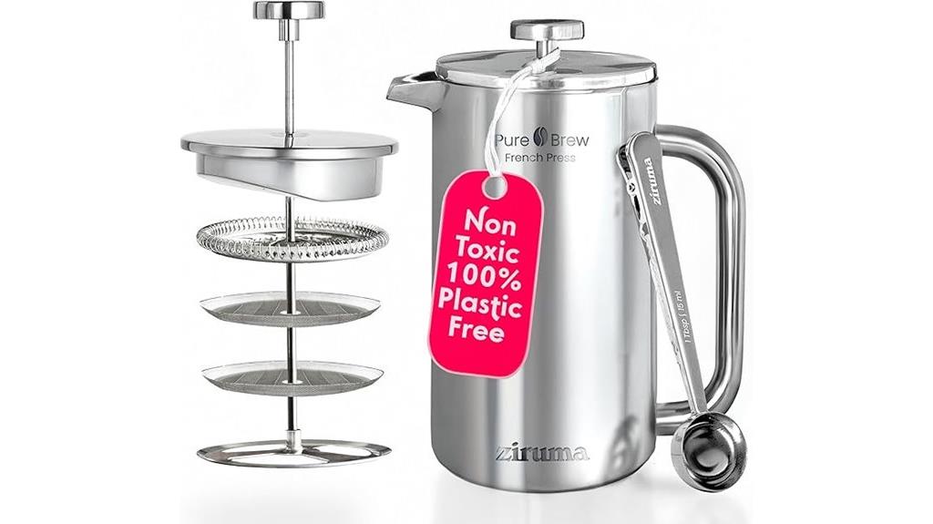 non toxic stainless steel press