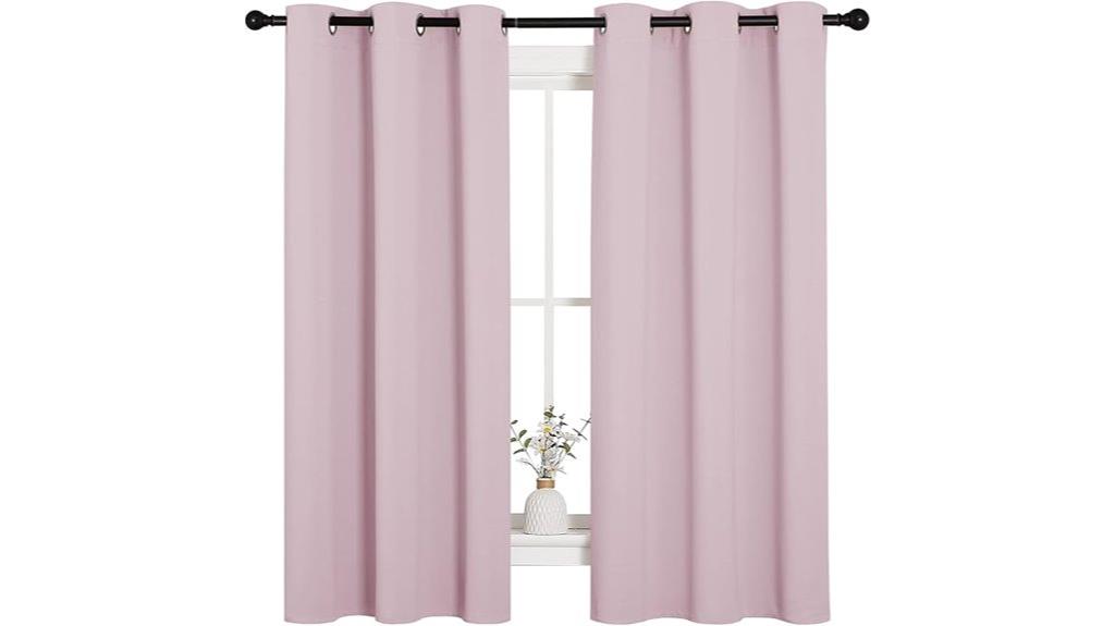 nursery blackout grommet curtains