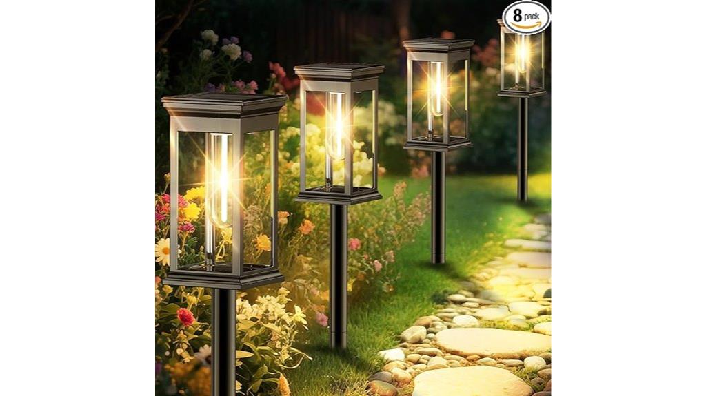 outdoor solar pathway lights