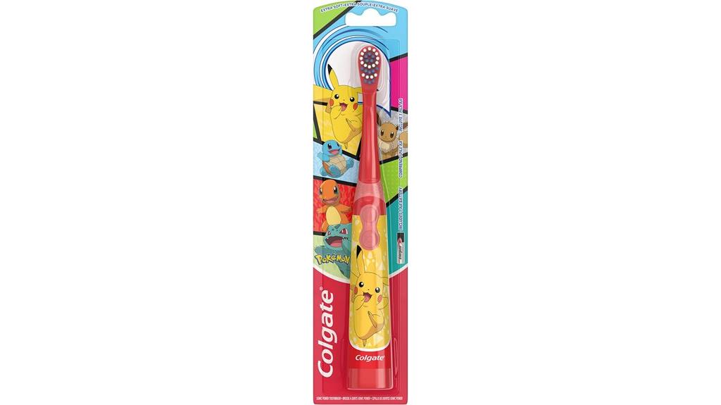 pokemon themed kids toothbrush
