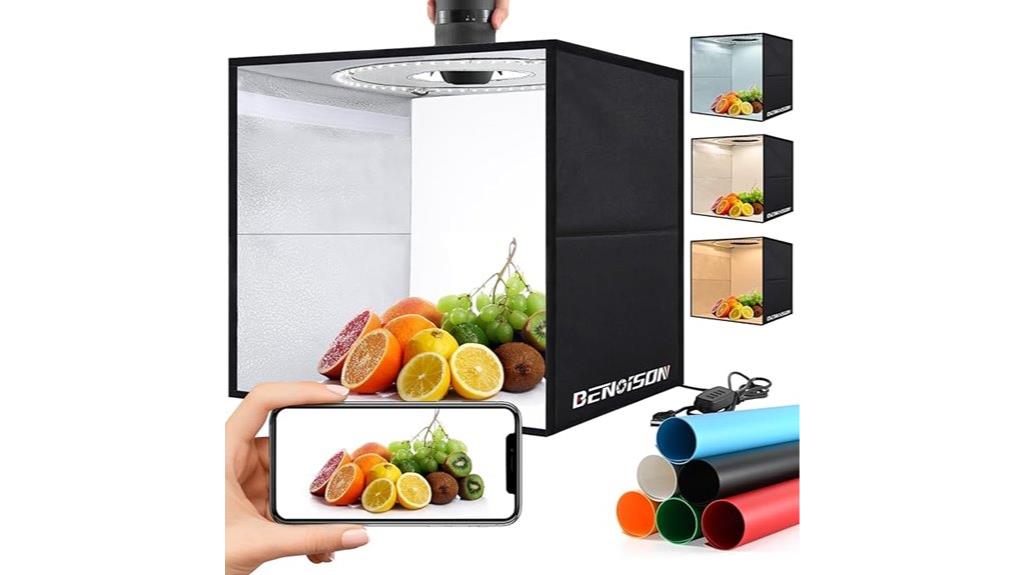 portable 16x16 led photography tent