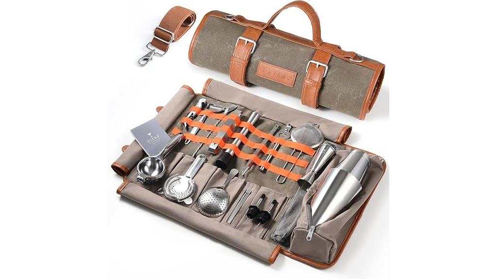 portable bar tool set