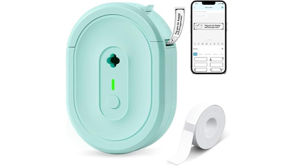 portable bluetooth label printer