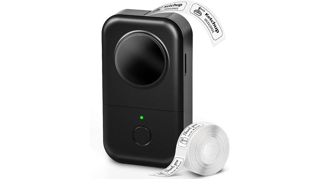 portable bluetooth label printer