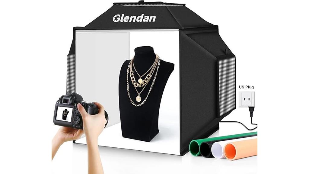 portable led photo studio