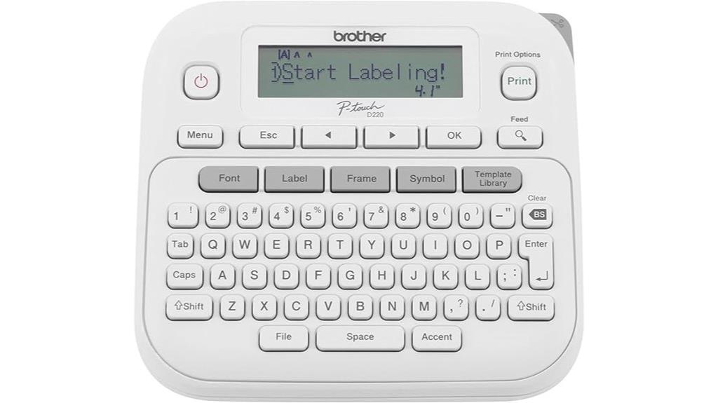 portable office label printer