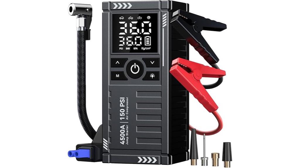 portable power with inflator